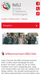 Mobile Screenshot of bdsj-koeln.de